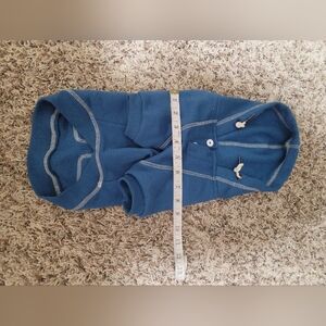 Blue Sweatshirt for Med size dog 5lb - 10lbs